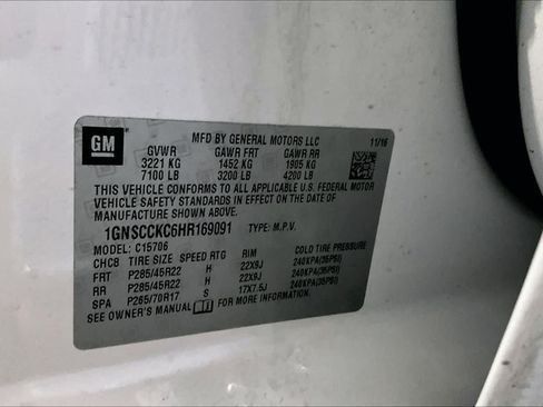 Used 2017 Chevrolet Tahoe Premier RWD image 37