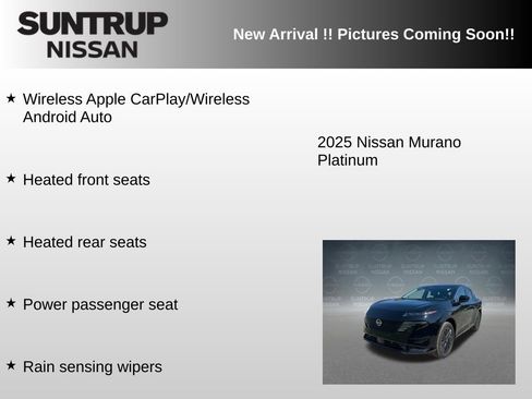 Used 2025 Nissan Murano Platinum w/ Cargo Package AWD/4WD image 12