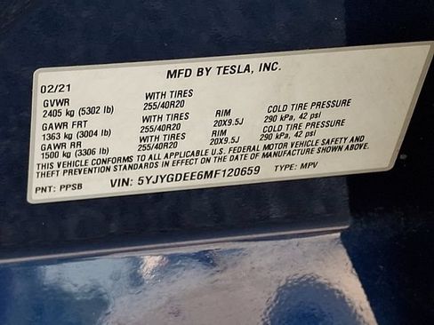 Used 2021 Tesla Model Y Long Range AWD/4WD image 26