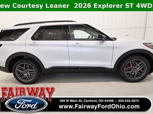 New 2026 Ford Explorer ST w/ Sun And Sound Package image 1