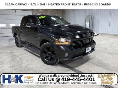 Used 2016 RAM 1500 Sport w/ Black Ram 1500 Sport Group