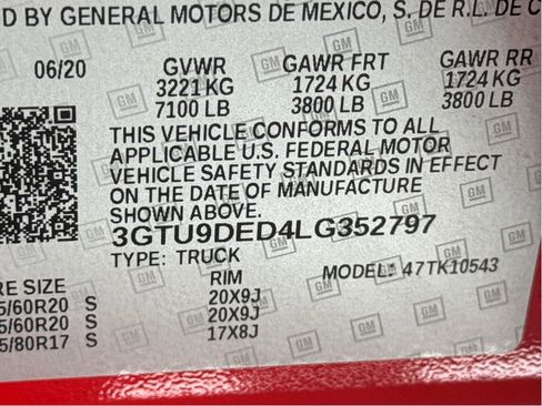 Used 2020 GMC Sierra 1500 SLT w/ SLT Premium Plus Package image 25