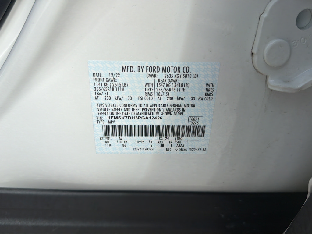 Used 2023 Ford Explorer XLT RWD image 48