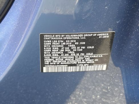 Used 2019 Volkswagen Atlas SE w/ Towing Package image 29