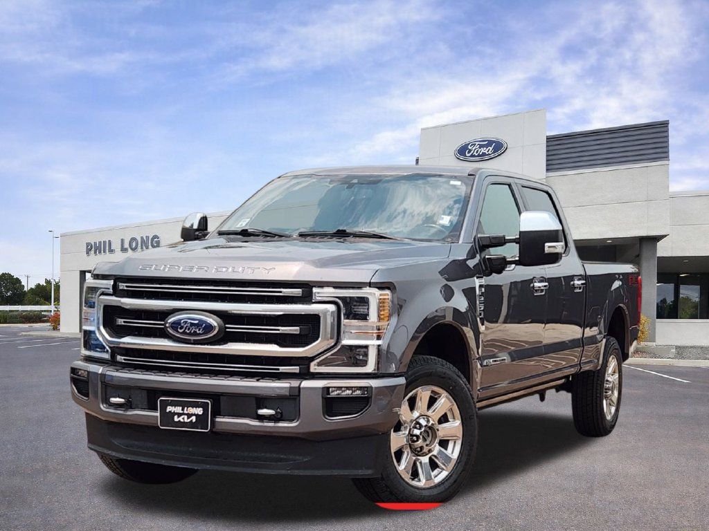 Used 2021 Ford F250 Platinum w/ FX4 Off-Road Package AWD/4WD image 1