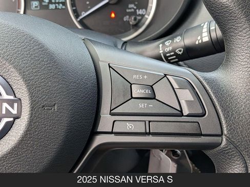 Certified 2025 Nissan Versa S w/ Trunk Package FWD image 18