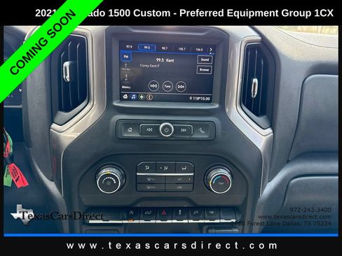 Used 2021 Chevrolet Silverado 1500 Custom RWD image 8