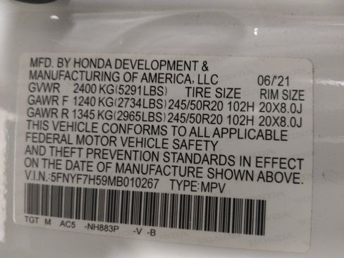 Used 2021 Honda Passport EX-L image 33