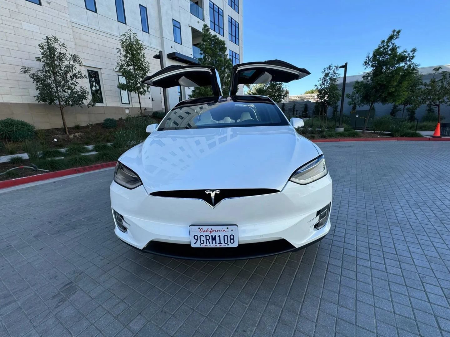 Used 2017 Tesla Model X 100D AWD/4WD image 2
