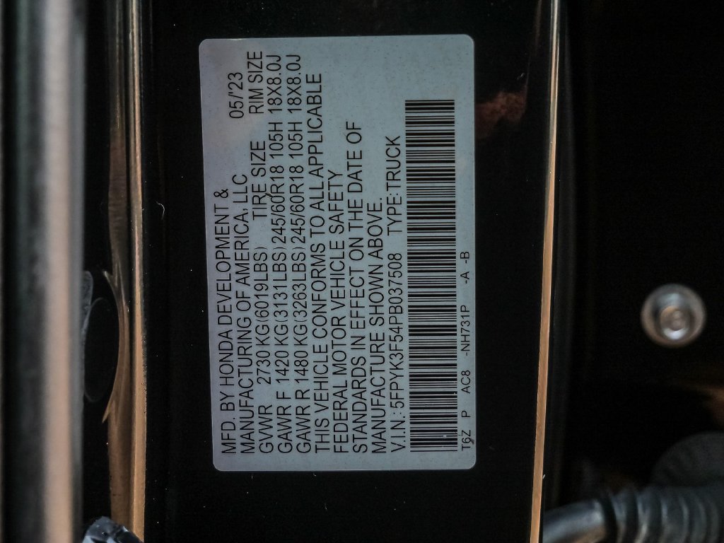 Used 2023 Honda Ridgeline RTL image 39