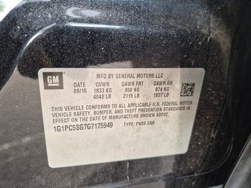 Used 2016 Chevrolet Cruze LS FWD image 15
