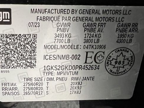 Used 2023 GMC Yukon XL SLT image 59