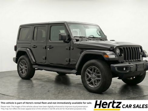 Used 2025 Jeep Wrangler Unlimited Sport AWD/4WD image 1