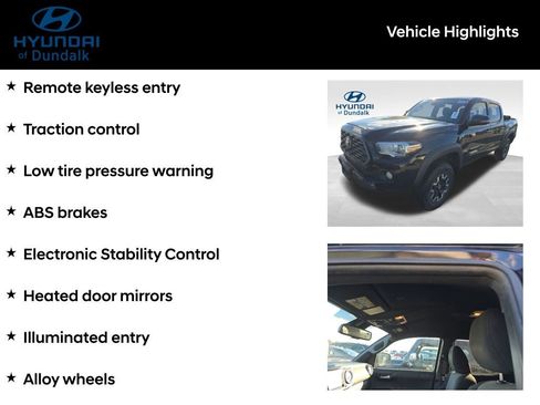 Used 2020 Toyota Tacoma TRD Off-Road w/ Technology Package image 23