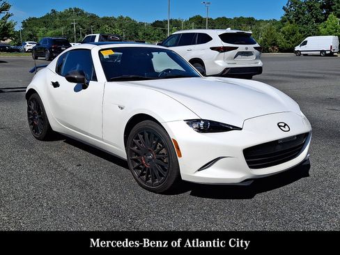 Used 2022 MAZDA MX-5 Miata RF Grand Touring w/ Weather Package RWD image 1