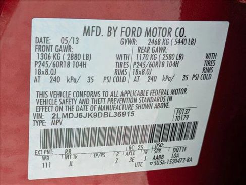 Used 2013 Lincoln MKX FWD w/ Wood Pkg image 16