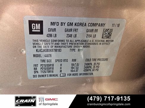 Used 2019 Buick Encore Preferred FWD image 32