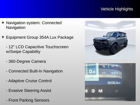 Used 2023 Ford Bronco Wildtrak AWD/4WD image 8