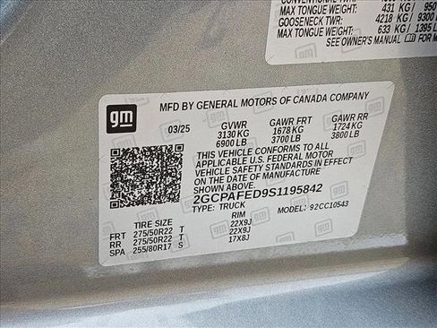 Used 2025 Chevrolet Silverado 1500 High Country w/ High Country Premium Package image 27