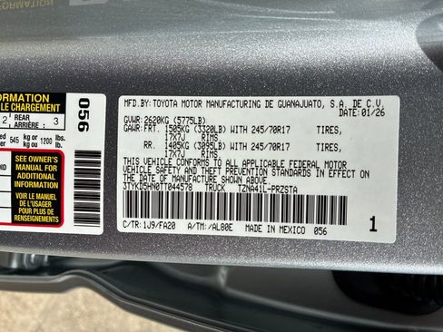 New 2026 Toyota Tacoma SR image 44