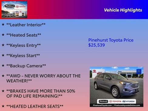 Used 2024 Ford Edge SEL w/ Convenience Package AWD/4WD image 31