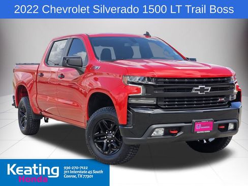 Used 2022 Chevrolet Silverado 1500 LT Trail Boss AWD/4WD image 1