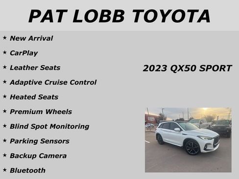 Used 2023 INFINITI QX50 Sport image 17