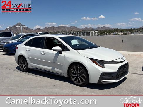Used 2020 Toyota Corolla SE w/ SE Premium Package FWD image 1