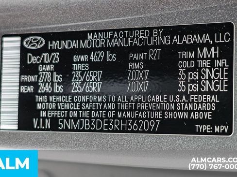 Used 2024 Hyundai Tucson SEL image 62