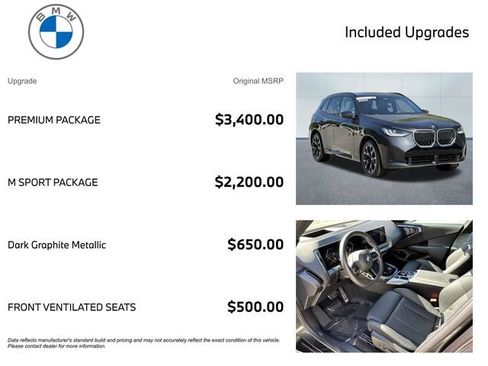 Certified 2025 BMW X3 xDrive30i AWD/4WD image 3