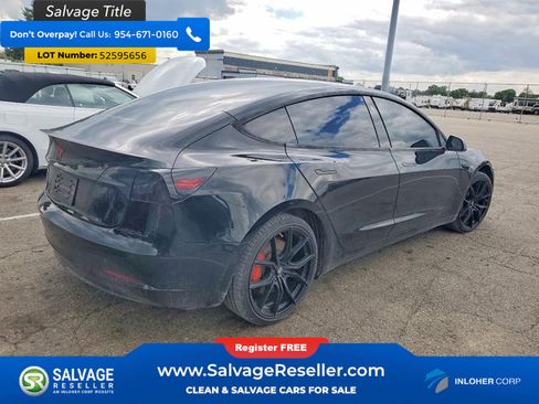 Used 2019 Tesla Model 3 Performance AWD/4WD image 4