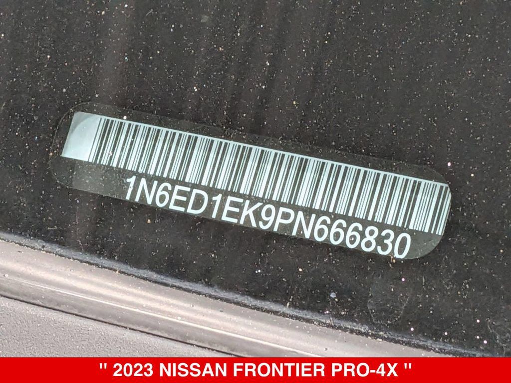 Certified 2023 Nissan Frontier PRO-4X w/ Pro Convenience Package AWD/4WD image 44