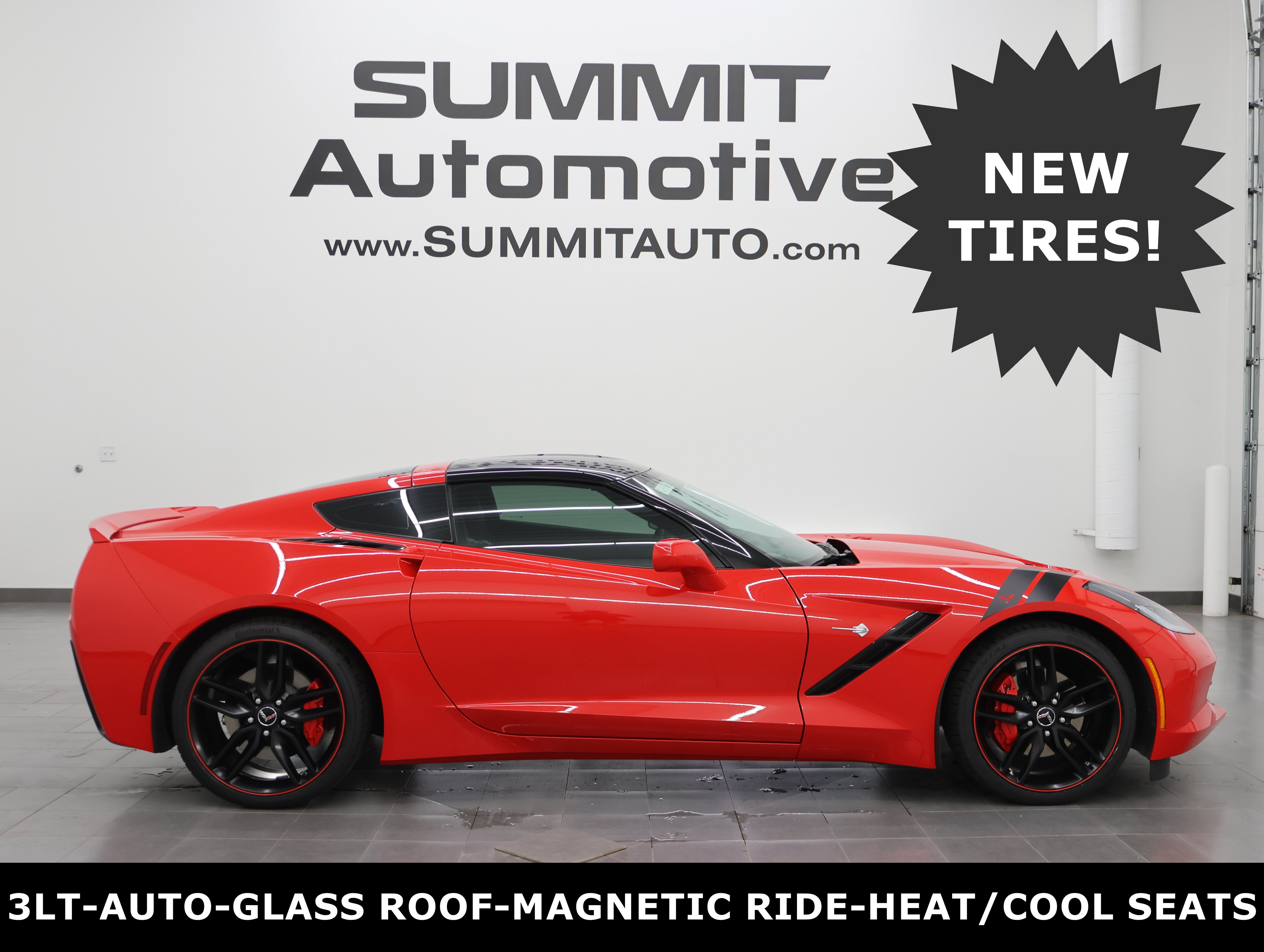 Used 2016 Chevrolet Corvette Stingray Coupe w/ 3LT Preferred Equipment Group RWD 360° Tour