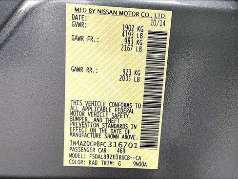 Used 2015 Nissan Leaf S w/ Charge Package image 36