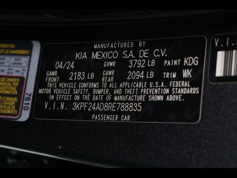 Used 2024 Kia Forte LXS FWD image 29