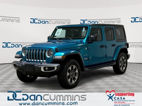 Used 2020 Jeep Wrangler Unlimited Sahara w/ Dual Top Group AWD/4WD image 1