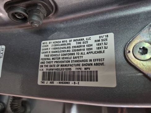 Used 2018 Honda CR-V EX image 15