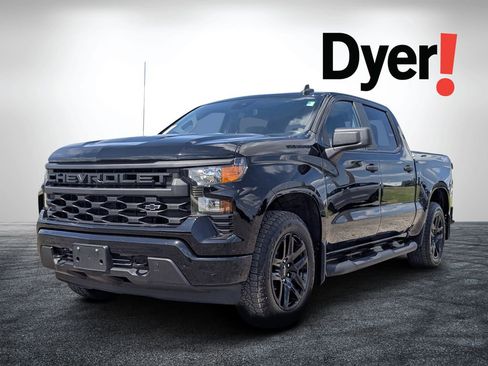 Used 2024 Chevrolet Silverado 1500 Custom w/ LPO, Dark Essentials Package AWD/4WD image 8