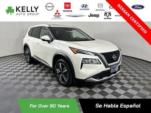Certified 2023 Nissan Rogue Platinum w/ Platinum Premium Package AWD/4WD image 1
