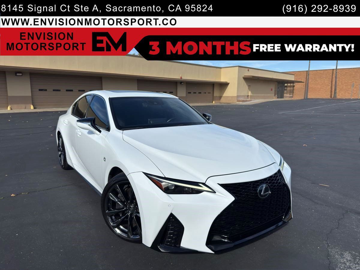 Used 2022 Lexus IS 350 F Sport w/ Navigation Package RWD image 1