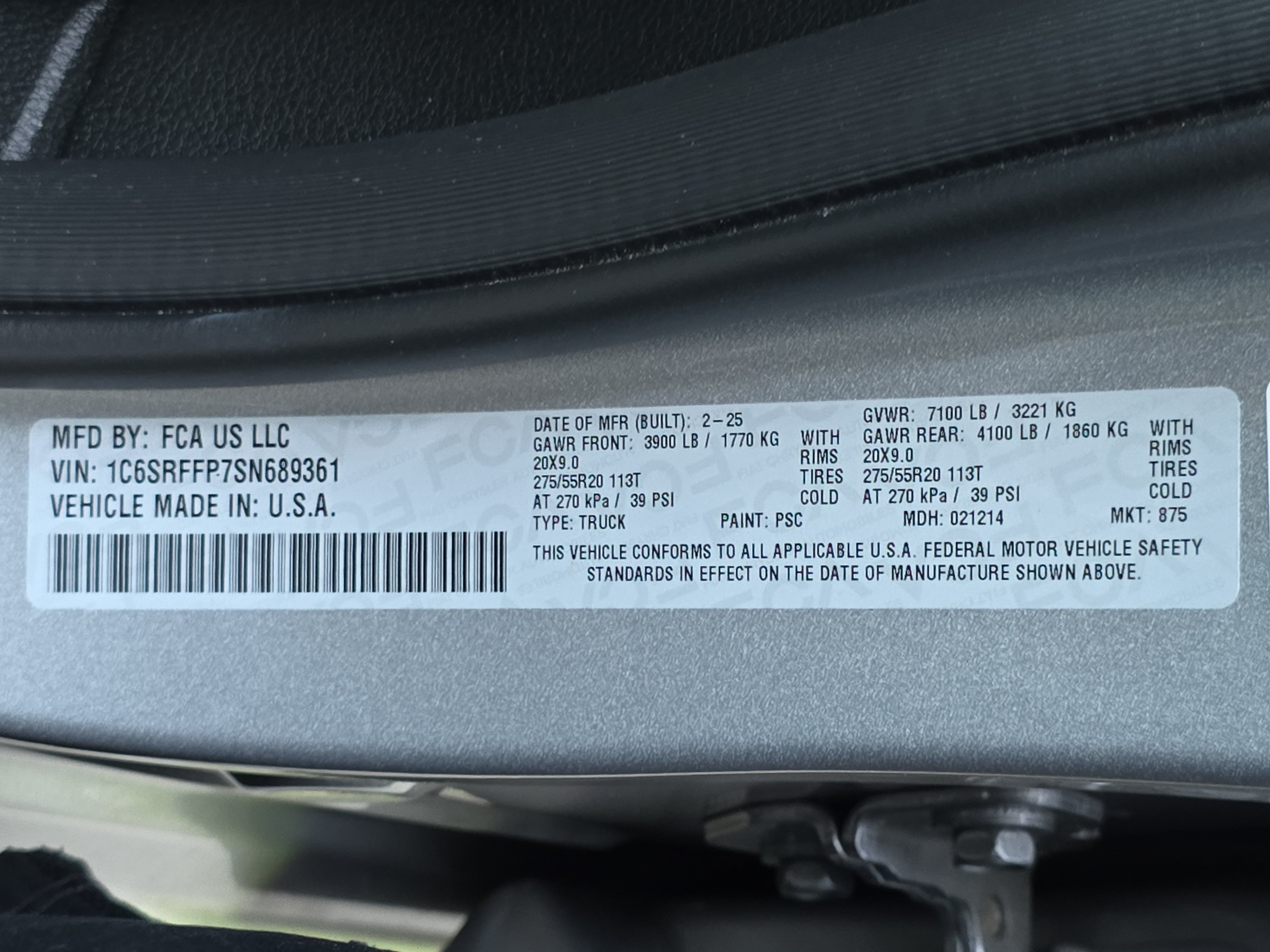 Used 2025 RAM 1500 Big Horn AWD/4WD image 35
