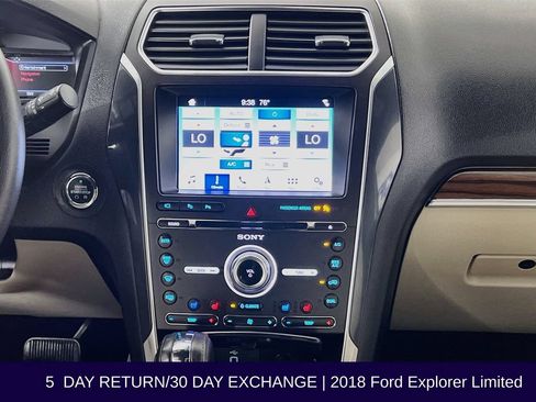 Used 2018 Ford Explorer Limited w/ Equipment Group 301A AWD/4WD image 22