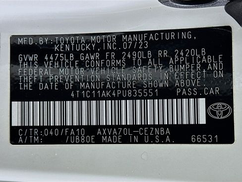 Used 2023 Toyota Camry LE image 12