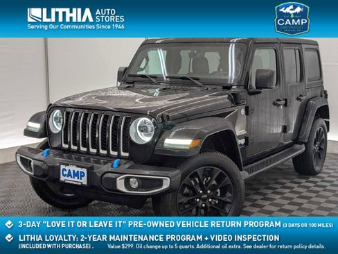 Used 2023 Jeep Wrangler Sahara w/ Cold Weather Group image 1