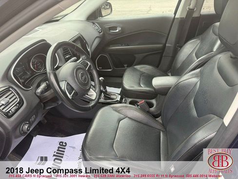 Used 2018 Jeep Compass Limited w/ Navigation Group AWD/4WD image 13