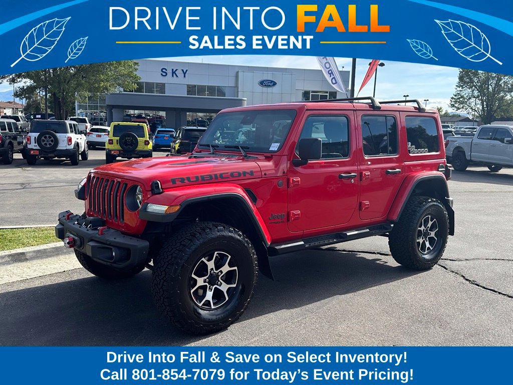Used 2021 Jeep Wrangler Unlimited Rubicon AWD/4WD image 1