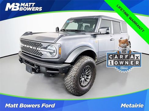 Certified 2022 Ford Bronco Badlands image 1