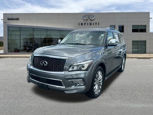 Used 2017 INFINITI QX80 4WD w/ Deluxe Technology Package image 1