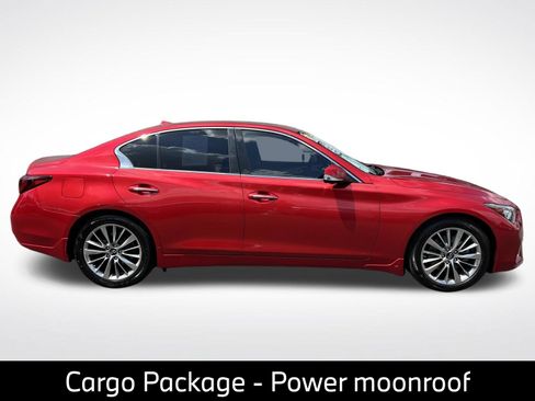 Used 2022 INFINITI Q50 Luxe w/ Cargo Package AWD/4WD image 11