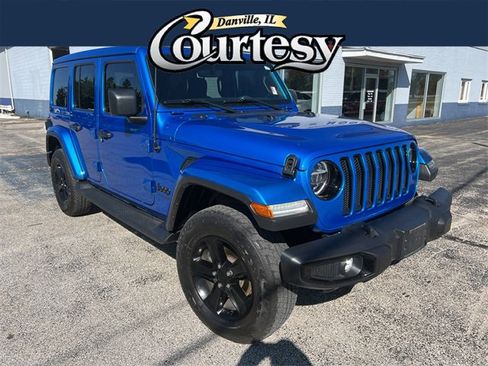 Used 2021 Jeep Wrangler Unlimited Sahara image 1